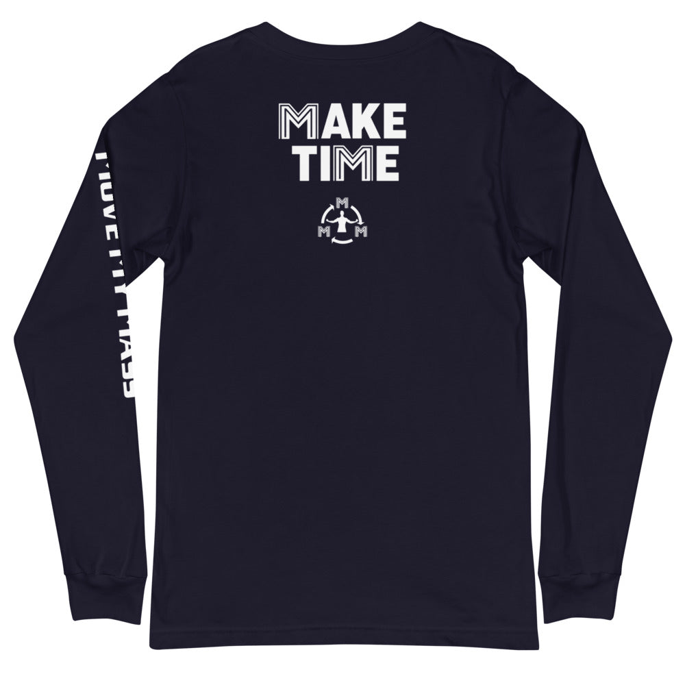 Make Time Long Sleeve Tee- Multiple Colors