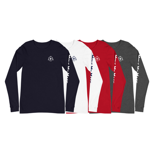 Make Time Long Sleeve Tee- Multiple Colors